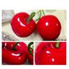 Double Head Design Fake Fruit Ornament Fresh Look Maintenance