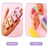 Cute Fruit Jelly Pencil Erasers Non-Toxic Soft Fun Animal Food Shaped Erasers for Kids Student School Stationery Gift