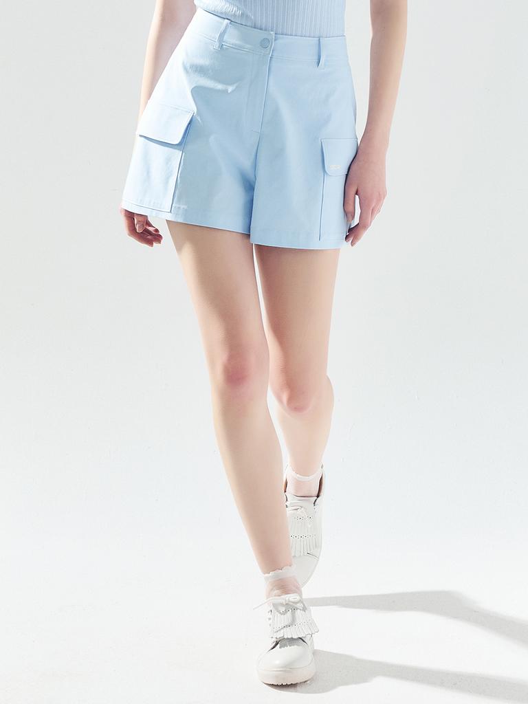 LORDLOAR A-Line Pocket Shorts S/Blue