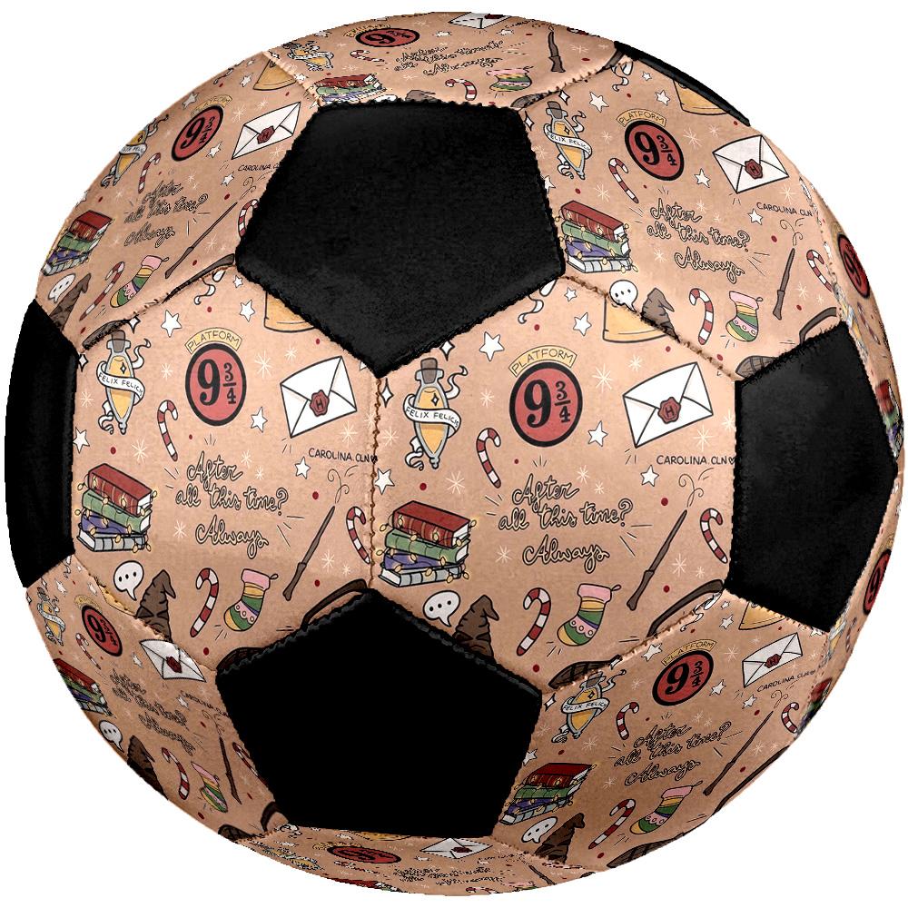 Harry Potter Soccer Ball Colorful All Ages Machine Stitched PVC Competition Ready Durable High-Bounce.SIZE5