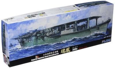 Fujimi Models Imperial Japanese Navy Aircraft Carrier Zuisho with Wooden Deck Decals and Dry Decals Plastic Model Kit 1/700 (1944) - (Special SP-49)