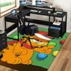 1pc Garfield Christmas Edition Chair Mat, Non-Slip Rug for Office, Home Decor, Living Room, Bedroom, Game Room, Dormitory Carpet, Festive Gift, Univer