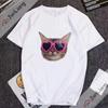 Cute Cats Humor Unisex's T-shirts for Unisex Clothing Hip Hop Short Sleeve Tee Huh Cat Meme Unisexs Clothes Unisex's T-shirt Streetwear