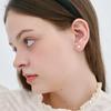 Classic White Pearl Titanium Earrings (6mm)