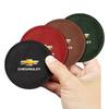 Car Cup Holder Pad PU Leather Slot Non-slip Coaster Mat For Chevrolet Cruze Malibu Sail Spark Captiva Equinox Trax AVEO Lova
