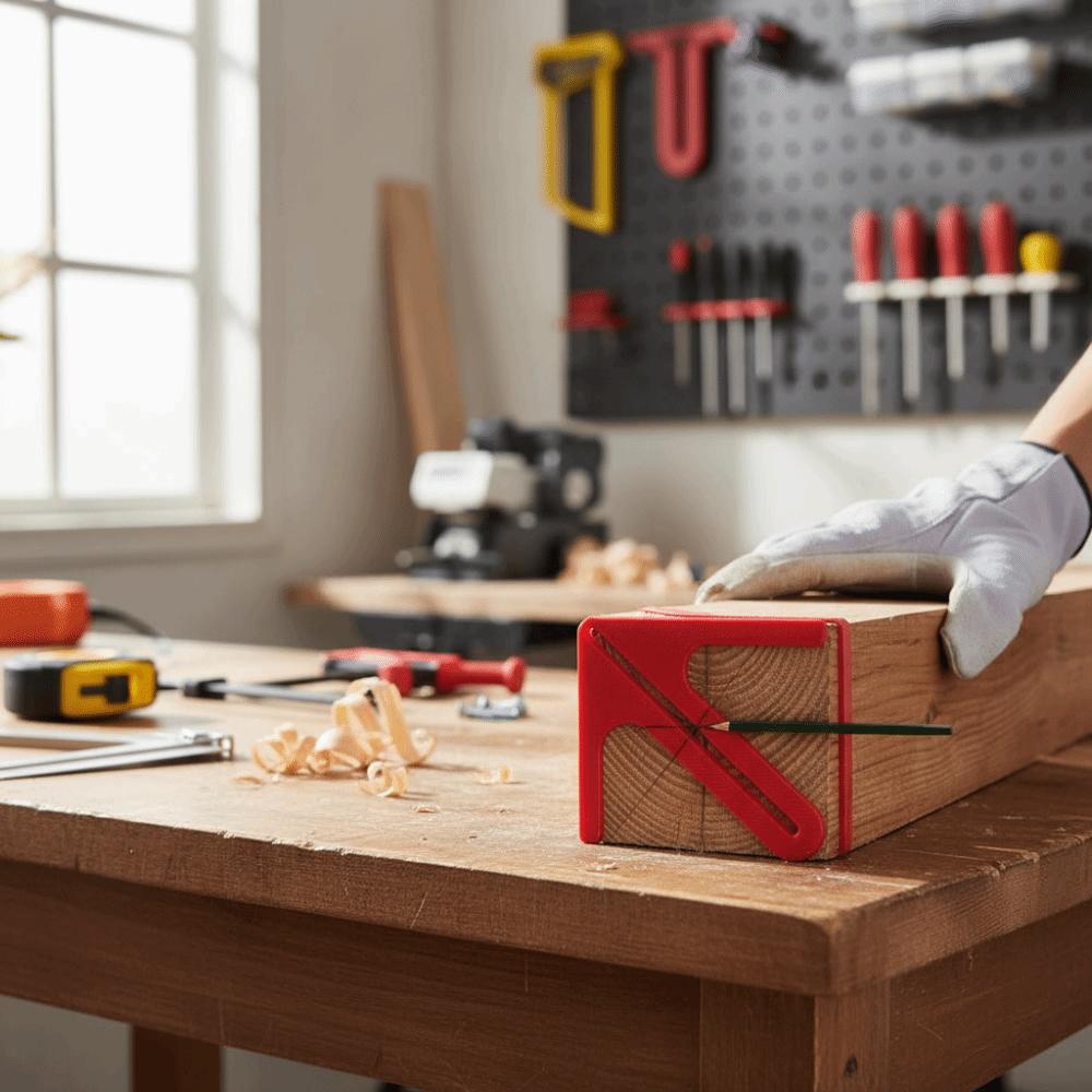 Recyclable Plastic Milling Machine Center Gauge Woodworking Locator Woodworking Projects