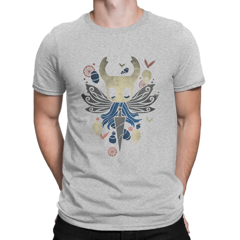 Casual The Knight Tshirts For Unisex O Neck Cotton T Shirts Hollow Knight Games Short Sleeve Tee Shirt Gift Tops