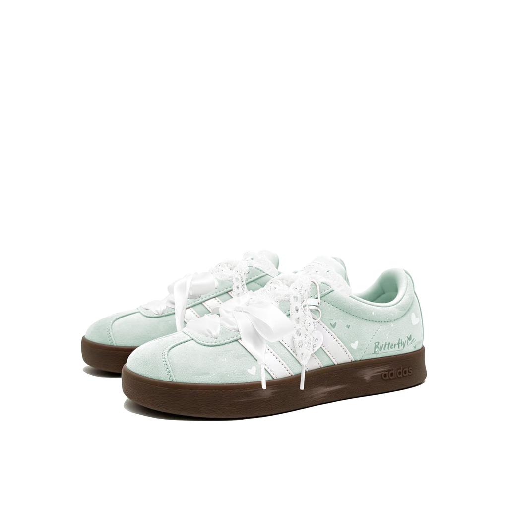 Adidas VL COURT 2.0 Qingzhi Xu, Zuozi Ye, Ambient, Girly, Good Looking, Dopamine Dressing, Fresh Synthetic Leather HQ1802(Team2342-)