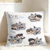 L-Lykn Group Lykyou Pillow Case Design Pillow Cover For Couch Sofa Bedroom Fashion Pillowcases