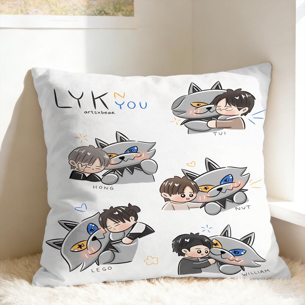 L-LYKN Group Lykyou Pillow Cover Vintage Pillow Case For Living Room Chair Comfy Cushion Cover Gift