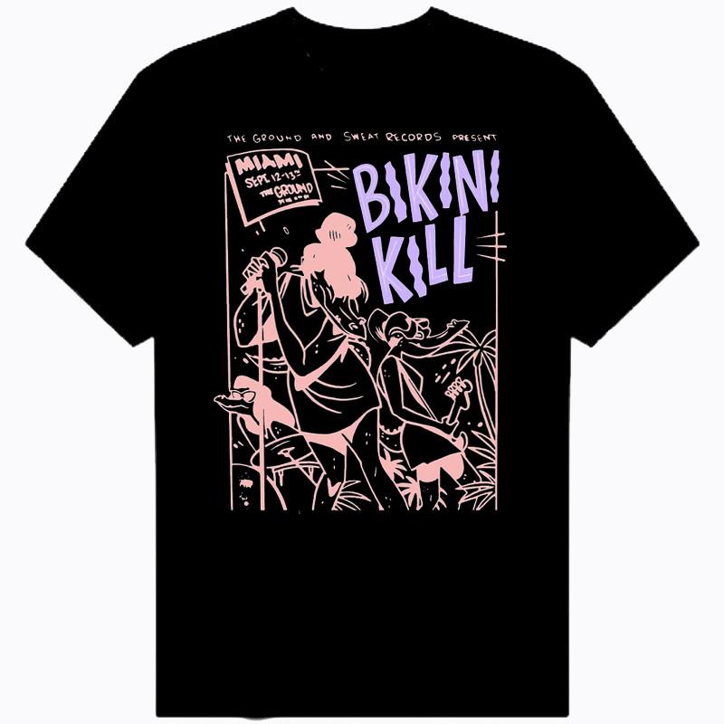 Bikini Kill Band Tshirt Black For men Women All Sizes S234XL Unisex T-Shirt XL