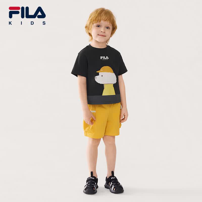 FILA Boys' Cotton Short Sleeve T-shirt