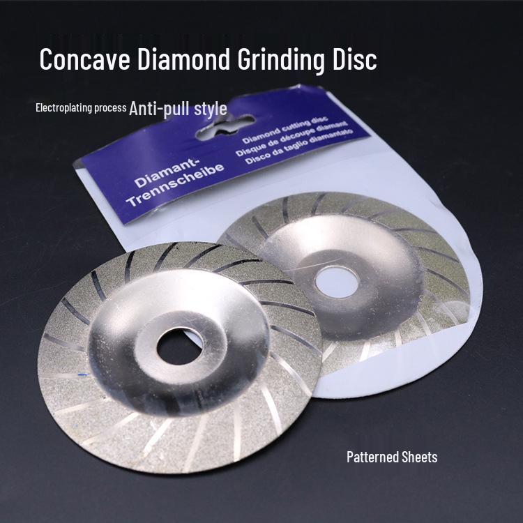 Diamond Bowl-Shaped Grinding Disc for Glass, Ceramic, and Stone Polishing