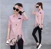 Top Camicie Irregolari Primavera Autunno Bluse Top da Donna Moda Manica Lunga Slim Versatile Coreano Camicie Top