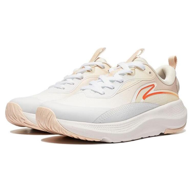 (WMNS) Li-Ning Soft Go 'White Light Orange' Women's AGLT180-2