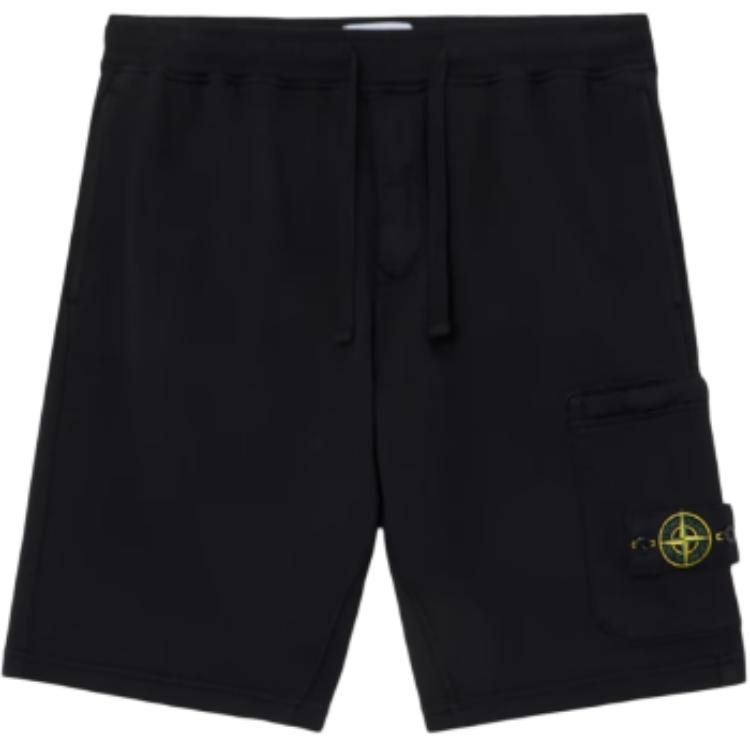 Stone Island Effen Kleur Trekkoord Zijzak Vijf-Punten Sportshorts Heren shorts L1S156200011S0051-V0029 XXL