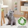 Yousheng Catnip Ball Toy Cats 360-Degree Rotating Catnip Ball Safe Kitten Chew Toy for Cats Lick Dental Health Encourages Active Play