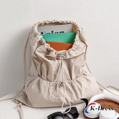Simply String Nylon Backpack (4 Colors)