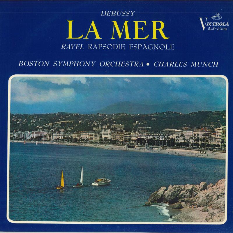 

LP Record CHARLES MUNCH, BOSTON SYMPHONY ORCH - Debussy: Symphonic Poem La Mer / SUP2026 VICTOR Japan Classical Used