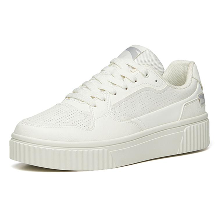 Anta Life Collection Low Top Skateboard Shoes Men's White 112238062-1
