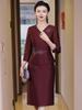 2025 Elegant Two-Piece Slimming Dress for Mothers of the Groom