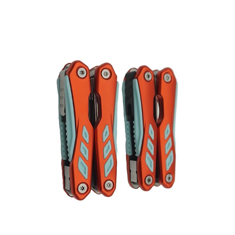Kompaktes Multitool Zange Edelstahl Aluminium Tragbar Camping Wandern Outdoor Überleben Heimwerker