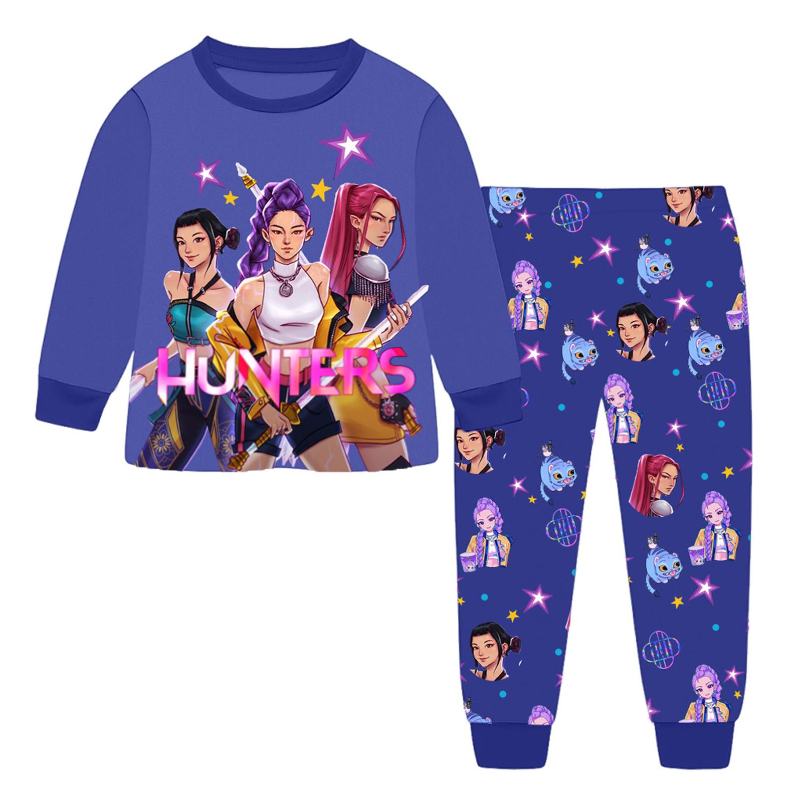 

Детский модный костюм юбка топ с круглым вырезом и длинными рукавами брюки 110