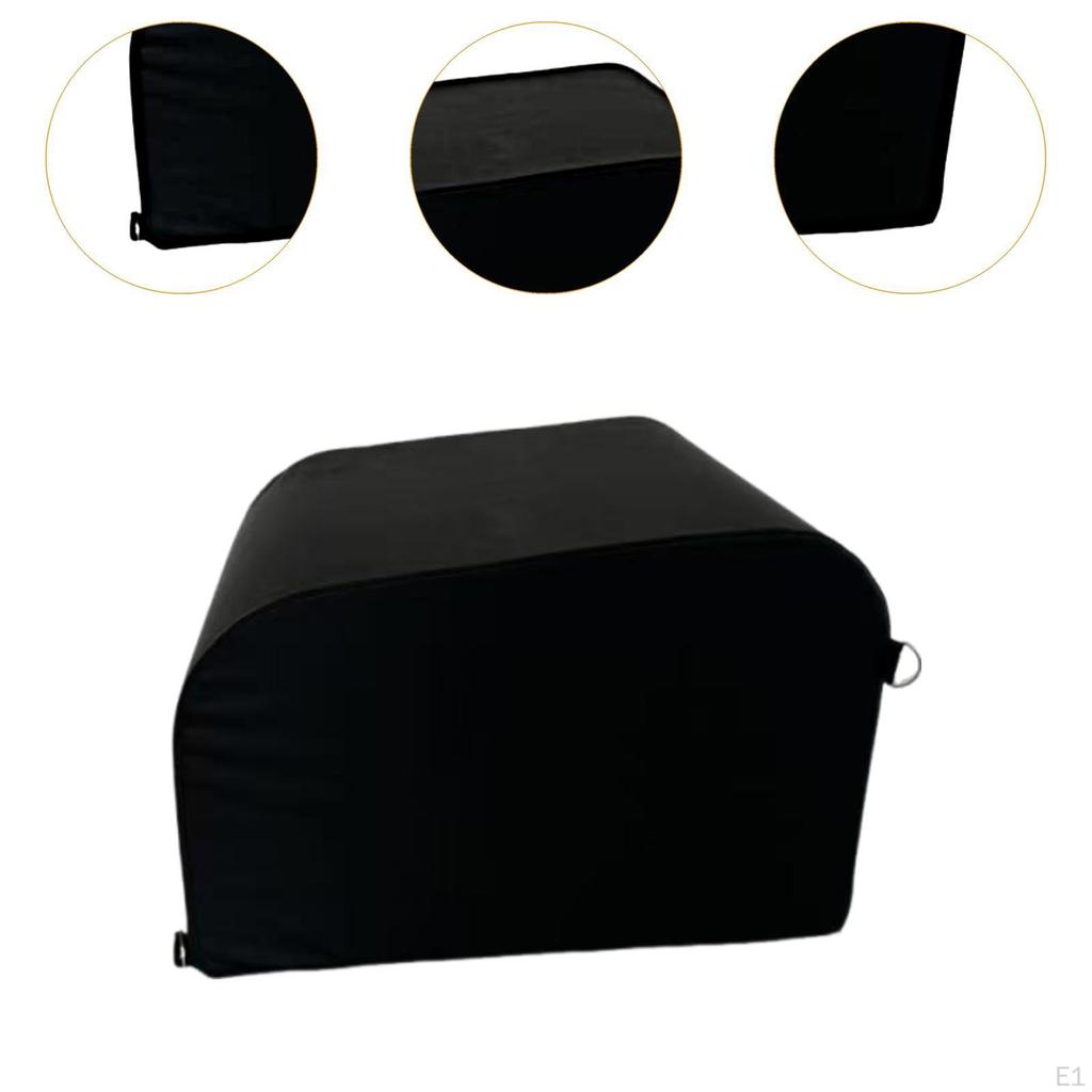 Hip Machine, Glute Bridge Exerciser with Rings, PU Leather Bench, Adult Butt Training Box,