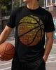 Basketball Word Cloud Shirt, Hoops Player Tee, Sports Fan Gift, Team Coach Game Day Outfit, Court Terms Graphic Apparel for Men Women Unisex