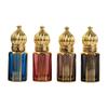 Electroplating Perfume Bottle 6ml Essential Oil Bottle Portable Mini Dropper Bottles  Cosmetic
