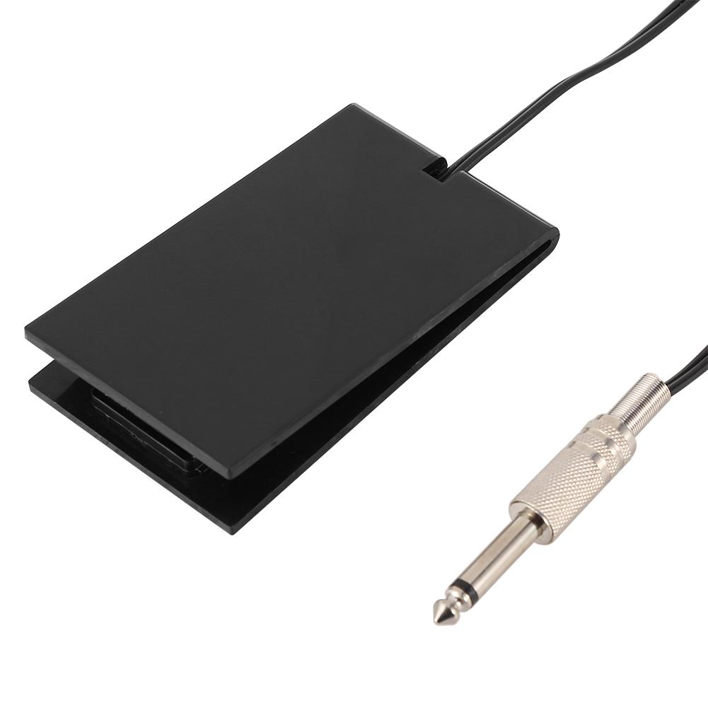 Akrylowy Kontroler Nożny Pedał do Tatuażu Przełącznik Nożny do Maszynki do Tatuażu Zasilacz Czarny