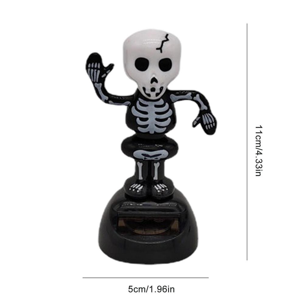 Cool Car Dashboard Decoration Pendants Halloween Solar Innovative Swing Doll Ornament Creative Styling Auto Interior Accessory