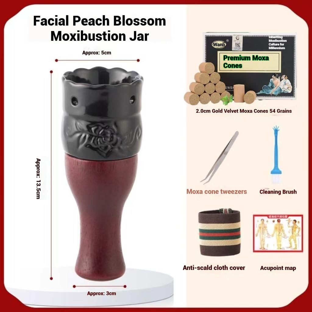 

Банка для массажа мокса для тела, уход за здоровьем, инструмент для гуа ша для шеи, нагреваемый, для дноуглубления меридианов, инструмент для массажа моксой, скребок для облегчения боли шоколадный