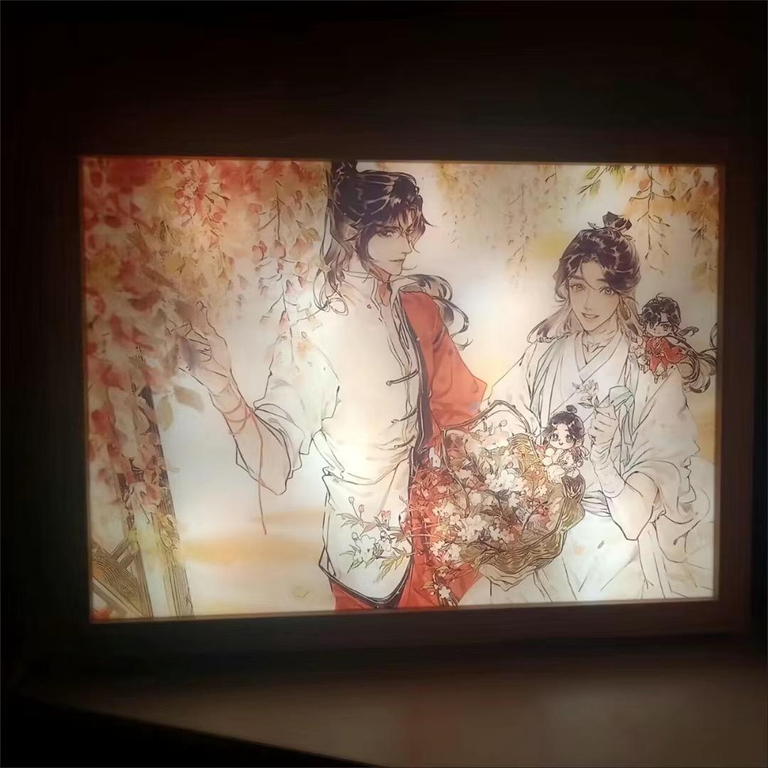 

Благословение Небесного Чиновника 3-тональный USB светодиодный ночник в подарок