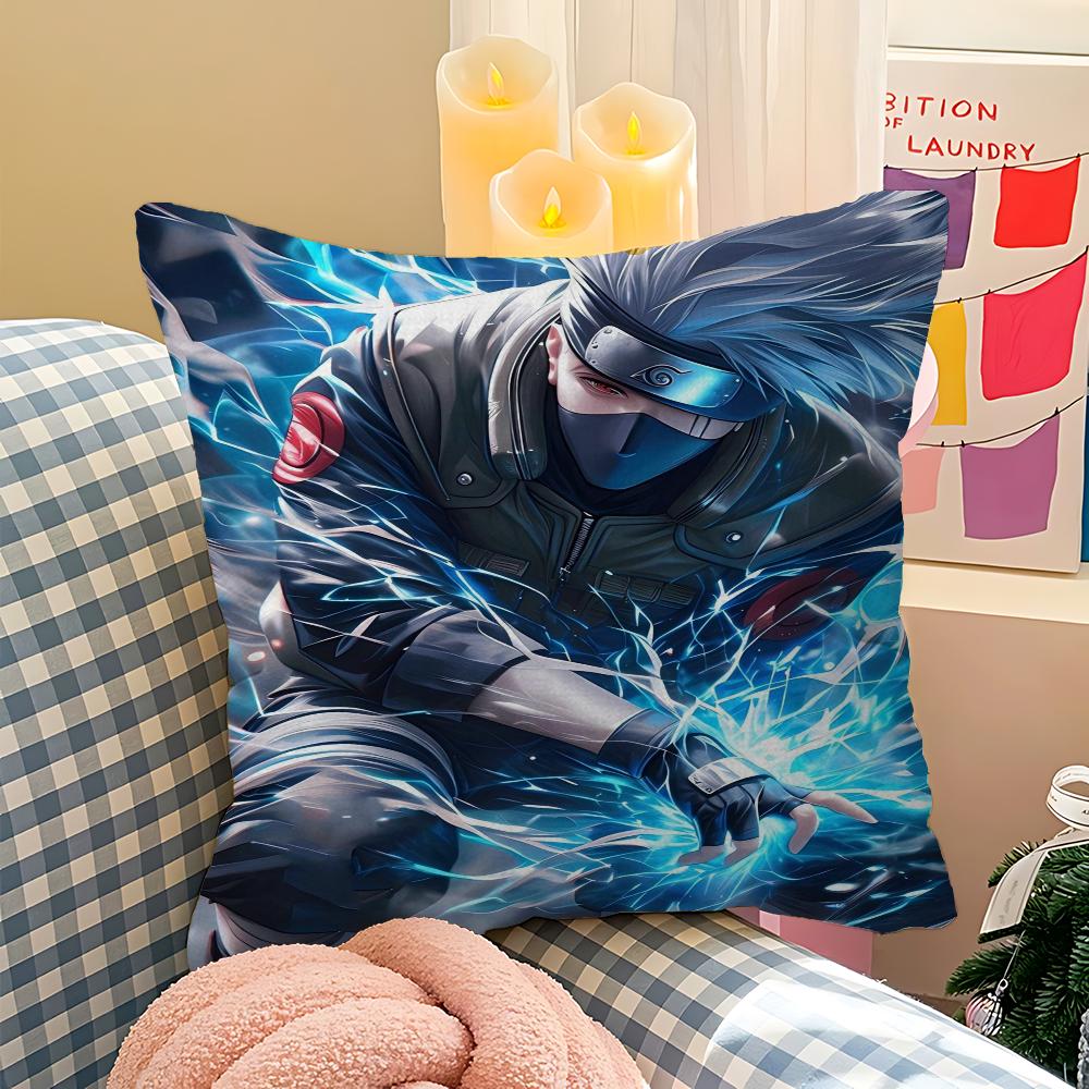 Hatake Kakashi Kuddfodral Tecknad Gåva Kuddfodral Sovrum Hem Soffa Stol Säte Dekor Kuddfodral