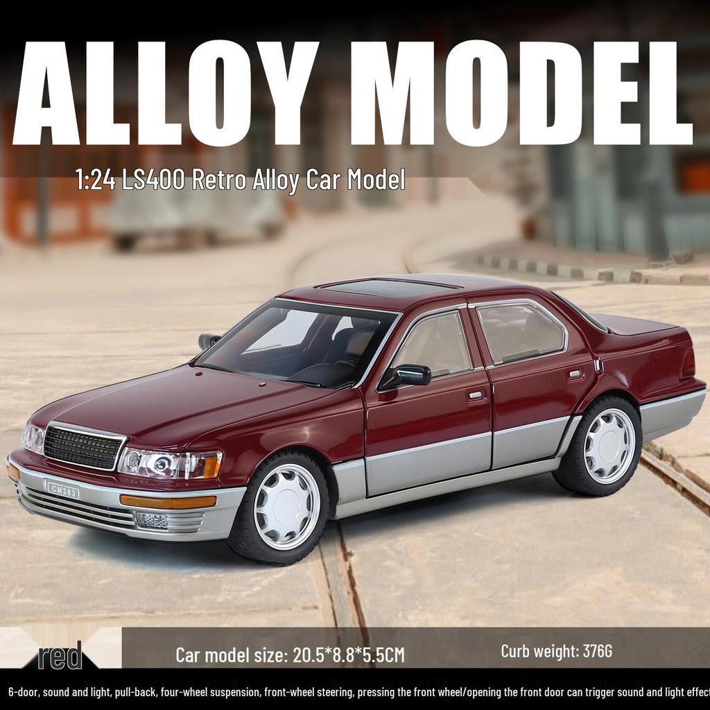1/24 Rolls-Royce Phantom Alloy Car Model with Sound, Light, and Starry Sky Roof for Kids' Collection and Decoration.