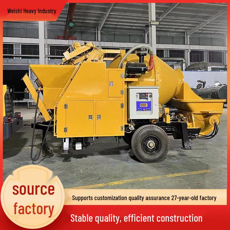 Changsha Weishe Heavy Industry Concrete Mixer & Trailer Pump Combo