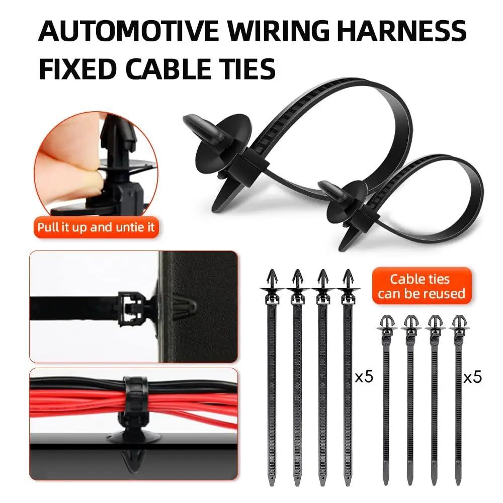 820/925Pcs Car Buckle Boxed Kit Bumper Screw Repair Rivet Fastener Auto Pry Tools For Universal Car Interior Body Parts Set