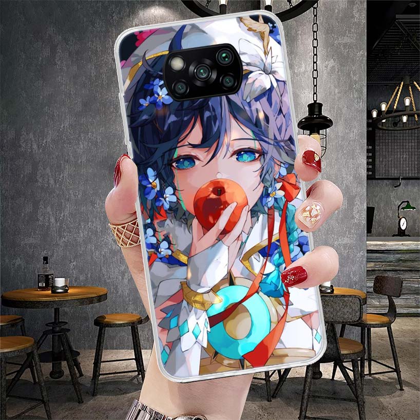 

Genshin Impact Raiden Shogun Baal Soft Phone Case For Xiaomi Redmi 15C 15 13C 13 Poco X5 X6 X7 F7 Ultra M7 12C 12 10 10C 9C 9A 9 Redmi 10 5G