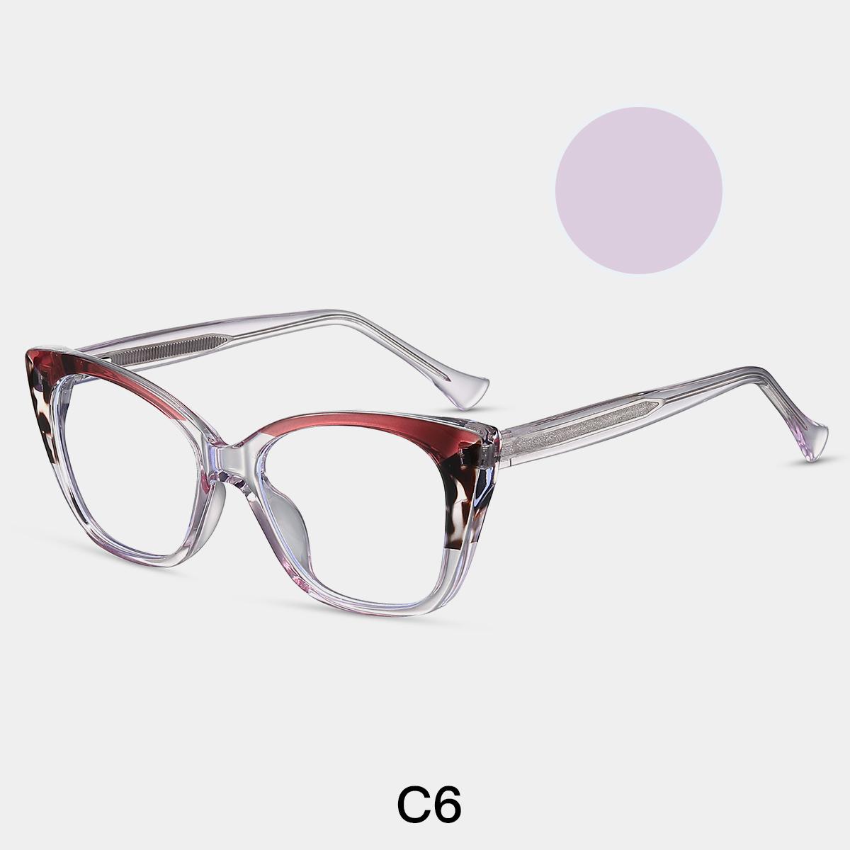 

JMISUS Handmade Acetate Square Prescription Glasses Woman Butterfly Optical Eyeglasses Myopia Photochromic Sunglasses Single Version&1.56&None