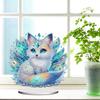 Acrylic 2D Flat Print Animal DIY Diamond Painting Desktop Ornaments Kit Acrylic 2D/Flat Animal DIY for Home Office Desktop Decor