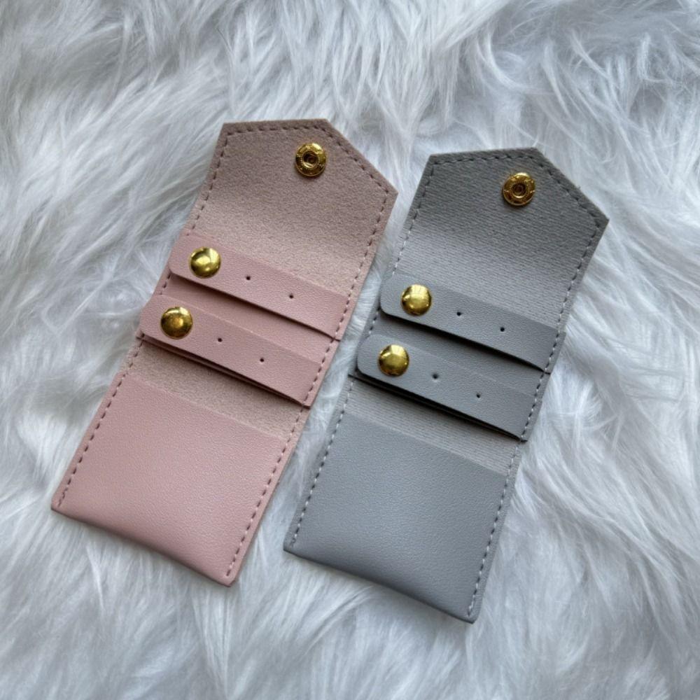 Mini Jewelry Snap Bag Fashion Small Packing Pocket Jewelry Display Pouch  Girls