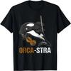 Cute Whale Playing Cello Orca-Stra Puns Marine Biologist,100% Cotton