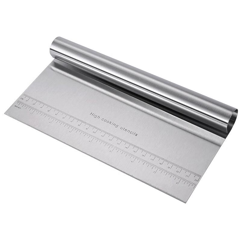 Wutuo Stainless Steel Dough Scraper with Scale