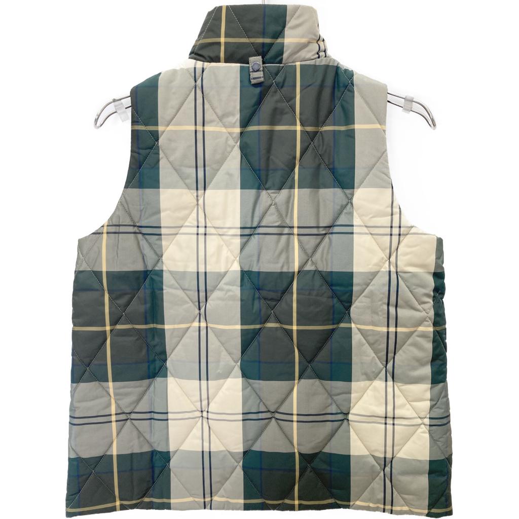 Barbour Excellent condition 245LLI0009 Checked quilted vest Jacket 10 greenUsed