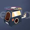 Cardboard Cosplay Toy Hands-on Skill Lovely Wearable Airplane Carton Cartoon Performance Costume Toy for Child