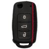 Protect Car key shell For Volkswagen polo passat b5 golf 4 5 6 MK5 MK6 Eos Bora Beetle TSI new Silicone cover case