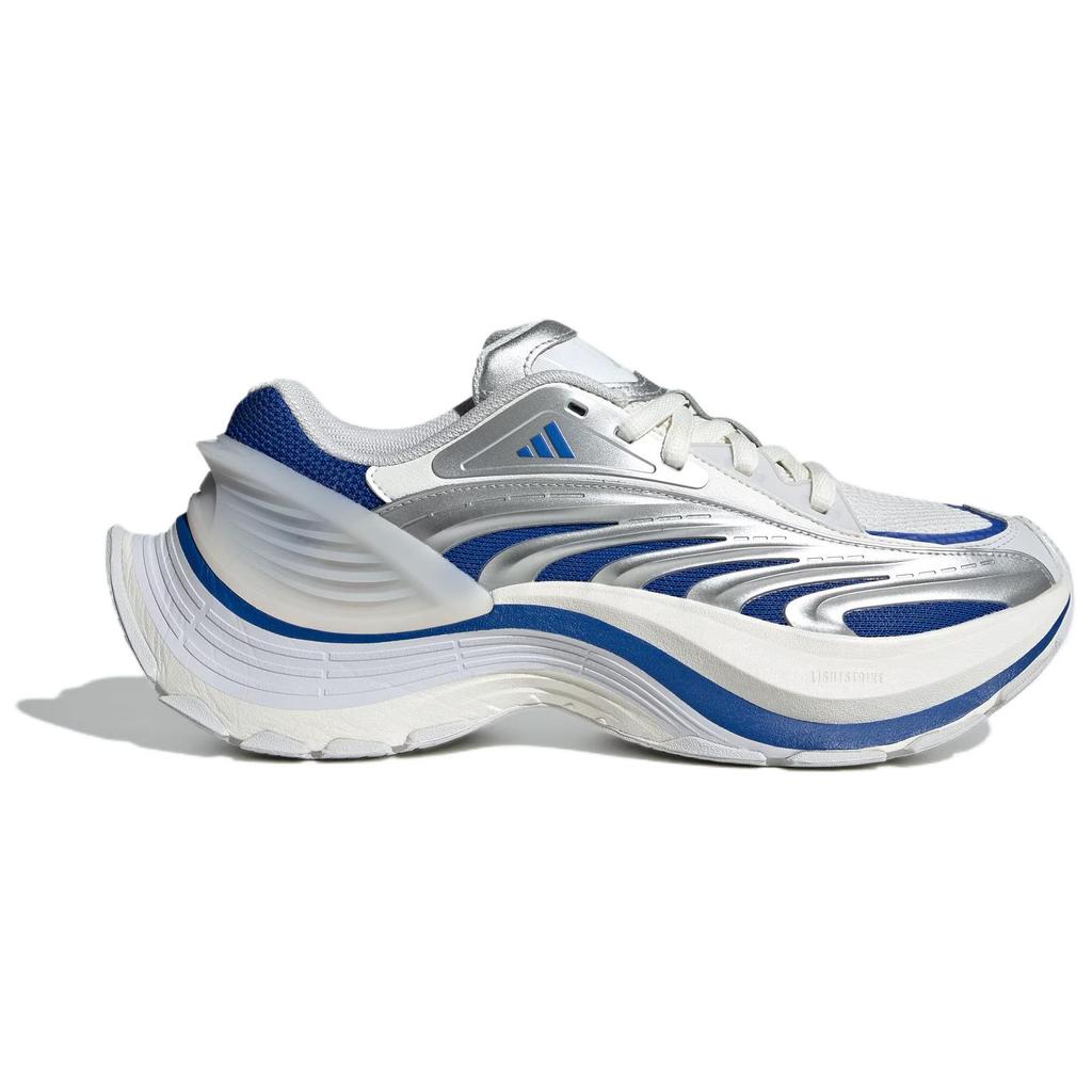 Adidas Xlg Mtw Serie Bequeme Langlebige Low-Top Trainingsschuhe für Langstrecken, Urbanes Pendeln, Laufen, Unisex Sneaker Blau Weiß Silber JS1502