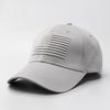 Hot sale High quality American Flag Embroidery Baseball Net Caps Spring and Summer Outdoor Adjustable Casual Hats Sunscreen Hat