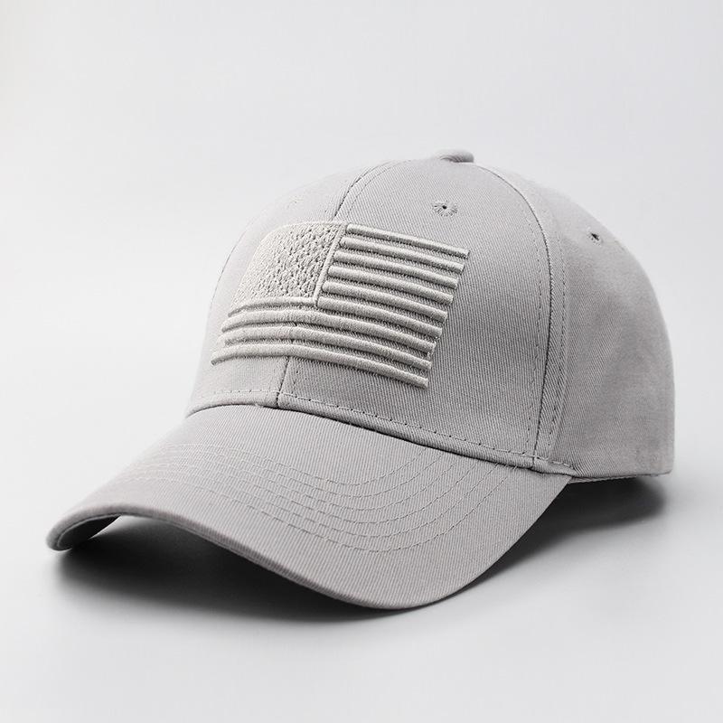 Hot sale High quality American Flag Embroidery Baseball Net Caps Spring and Summer Outdoor Adjustable Casual Hats Sunscreen Hat
